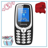Ushining Unlocked Cell Phone,Long Standby time Basic GSM 2G Phones,T-Mobile Card Suitable (Black)