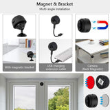 Mini Spy Camera WiFi Small Wireless Hidden Video Camera Full HD 1080P Audio Night Version Motion Sensor Support SD Card for iPhone Android