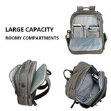 KROSER Laptop Backpack Large Computer Backpack Fits up to 15.6 Inch Laptop with USB Charging Port Water-Repellent School Travel Backpack