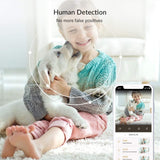 YI Smart Home Camera 3, AI-Powered 1080p 2.4G Wi-Fi Indoor Security Camera System with 24/7 Emergency Response, Human Detection, Sound Analytics