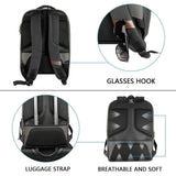 KROSER Laptop Backpack Large Computer Backpack Fits up to 15.6 Inch Laptop with USB Charging Port Water-Repellent School Travel Backpack