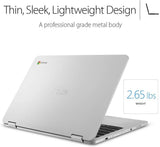 Asus C302CA-DHM4 Chromebook Flip 12.5-Inch Touchscreen Convertible Chromebook
