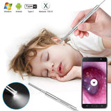 Digital Otoscope, Scopearound 2019 New Upgrade 3.9mm Diameter Visual Ultra-Slim HD Ear Scope Camera Ear Cleaner with Ear Wax Removal Tool