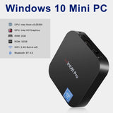 Fanless Mini PC,Intel x5-Z8350 HD Graphics Mini Computer,Windows 10 64-bit,DDR3L 2GB/32GB eMMC/4K/2.4G/5G WiFi/BT 4.2