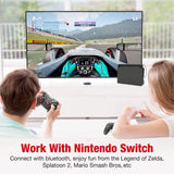 Wireless Controller for Nintendo Switch, DinoFire Pro Switch Controller Remote Gamepad with Adjustable Turbo Dual Shock