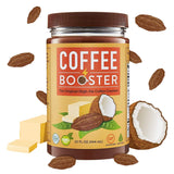 Coffee Booster | The Original High-Fat Coffee Creamer | Organic Keto-Friendly Blend of Grass-fed Ghee and Coconut Oil | 15 oz