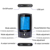 Dual Channel TENS EMS Unit 24 Modes Muscle Stimulator for Pain Relief Therapy, Electronic Pulse Massager Muscle Massager with 10 Pads
