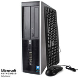 Desktop Computer Package Compatible with HP Elite 8100, Intel Core i5 3.2-GHz, 8GB RAM, 500GB HDD, Dual 19 Inch LCD, DVD, Keyboard, Mouse