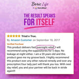 NutraBlast Boric Acid Vaginal Suppositories - 30 Count, 600mg - 100% Pure Made in USA - Boric Life Intimate Health Support