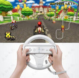 Built in Motion Plus Remote and Nunchuck Controller+Case for Nintendo Wii&Wii U (White)