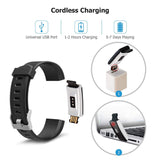 Letsfit Fitness Tracker HR, Activity Tracker Watch with Heart Rate Monitor, Pedometer, Sleep Monitor, 14 Sports Modes, Step Counter, Calorie Counter