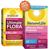 Renew Life Women's Probiotic - Ultimate Flora Women's Care Probiotic Supplement - Gluten, Dairy & Soy Free - 25 Billion CFU - 30 Count (Pack of 1)