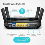 TP-Link AC4000 Smart WiFi Router - Tri Band Router, MU-MIMO, VPN Server, Advanced Security