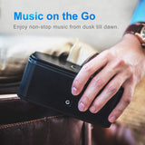DOSS SoundBox Touch Wireless Bluetooth V4.0 Portable Speaker with HD Sound and Bass, 12H Playtime, Built-in Mic, Portable Wireless Speaker  (Black)