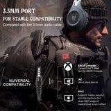 Gaming Headset for Xbox One, PS4, PC, Controller, NUBWO Wired Gaming Headphones with Microphone and Volume Control (Black)