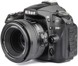 YONGNUO YN EF 50mm f/1.8 AF Lens YN50 Aperture Auto Focus for Nikon Cameras as AF-S 50mm 1.8G with EACHSHOT Cleaning Cloth