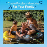 SplashEZ 3-in-1 Sprinkler for Kids, Splash Pad, and Wading Pool for Learning – Children’s Sprinkler Pool