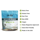 Laird Superfood Coffee Creamer Unsweetened 1lb