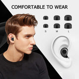 Wireless Earbuds, Letsfit Bluetooth 5.0 Headphones True Wireless in-Ear Earbuds 20H Playtime Deep Bass 3D Stereo Sound, Bluetooth Earbuds