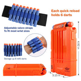 Kids Tactical Vest Kit for Nerf Guns N-Strike Elite Series with Refill Darts, Dart Pouch, Reload Clips, Tactical Mask, Wrist Band Protective Glasses