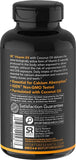 Vitamin D3 (5000iu/125mcg) Enhanced with Coconut Oil for Better Absorption ~ Non-GMO & Gluten Free (360 Mini Liquid Softgels)