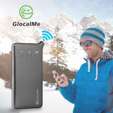 GlocalMe U2 4G Mobile Hotspot Global Wi-Fi with 1GB Global Initial Data, SIM Free - Gray