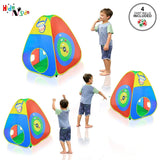 5pc Kids Ball Pit Tents and Tunnels, Toddler Jungle Gym Play Tent with Play Crawl Tunnel Toy, for Boys babies infants Children