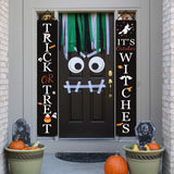 Trick or Treat & It's October Witches Halloween Signs
