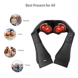 Naipo Shiatsu Back and Neck Massager with Heat Deep Kneading Massage for Neck, Back, Shoulder, Foot and Legs