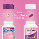 One A Day Women's Prenatal Multivitamin Two Pill Formula, Supplement for Before, During, and Post Pregnancy