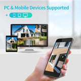HeimVision HM241 WiFi Security Camera System, 8CH 1080P NVR 4Pcs 960P Outdoor