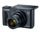 Canon PowerShot SX740 Digital Camera w/40x Optical Zoom & 3 Inch Tilt LCD - 4K VIdeo, Wi-Fi, NFC, Bluetooth Enabled (Black)