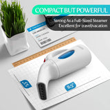 iSteam Steamer for Clothes [New Technology] Powerful Dry Steam Iron 7-in-1