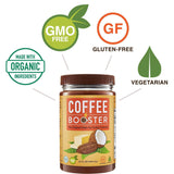 Coffee Booster | The Original High-Fat Coffee Creamer | Organic Keto-Friendly Blend of Grass-fed Ghee and Coconut Oil | 15 oz
