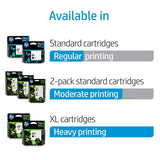 HP 61 | 2 Ink Cartridges | Black, Tri-color | CH561WN, CH562WN