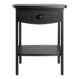 Winsome Wood 20218 Claire Accent Table, Black