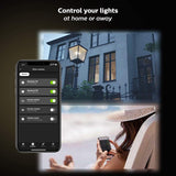 Philips Hue White and Color Ambiance LED Smart Light Bulb Starter Kit, 3 A19 Smart Bulbs & 1 Hue Hub