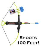 Marky Sparky Faux Bow 3 - Shoots Over 100 Feet - Foam Bow & Arrow Archery Set