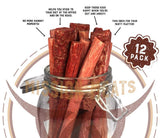 Keto Sugar Free Sampler Pack Grass Fed Beef Sticks &Bars Healthy Free Range Turkey Sticks Gluten MSG Nitrate&Nitrite Free Paleo Friendly Snacks 12C