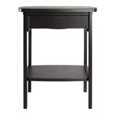 Winsome Wood 20218 Claire Accent Table, Black