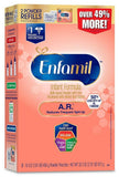 Enfamil A.R. Spit Up Baby formula gentle Milk Powder Refill, 32.2 Oz - Omega 3 Dha, Probiotics, immune & Brain Support