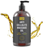 M3 Naturals Anti Cellulite Massage Oil Infused with Collagen and Stem Cell Natural Essential Oil Lotion Firm Tighten Skin Tone Unwanted Fat Tissue