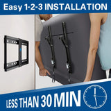 Mounting Dream Tilt TV Wall Mount Bracket for Most 37-70 Inches TVs, TV Mount