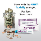 Mederma Advanced Scar Gel - 1x Daily: Use less, save more - Reduces the Appearance of Old & New Scars