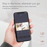 Nooie Pet Camera, Baby Monitor, WiFi Camera 1080P, 360-degree Wireless IP Camera, Home Security Camera, Motion Tracking, Super IR Night Vision