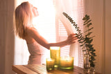 Chesapeake Bay Candle Scented Candles, Awaken + Invigorate, Medium (2-Pack)
