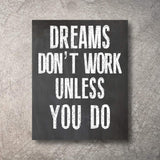 Inspirational Wall Art Poster Prints Quote Positive Affirmation Motivational Wall Art Quotes Pictures