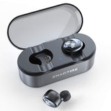ENACFIRE E18 Plus Wireless Earbuds with Wireless Charging Case CVC8.0 3DStereo Sound Deep Bass 8H Non-Stop Playtime IPX7 Waterproof Bluetooth Earbuds