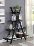 Convenience Concepts Oxford "A" Frame Bookshelf, Black