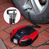 Breezz Tire Inflator, Air Compressor Pump, 12V DC Portable Auto Tire Pump with Digital Display Pressure Gauge up to 150PSI for Car, Bicycle